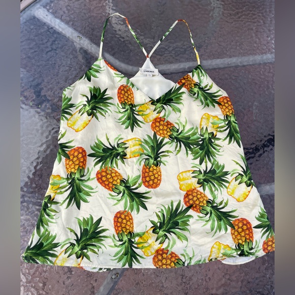 L’Agence Kylee Racerback Tank in Pineapple Size Medium - Picture 12 of 16